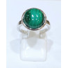Bague Malachite Rond Argent 925