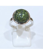 Bague Serpentine Rond Argent 925