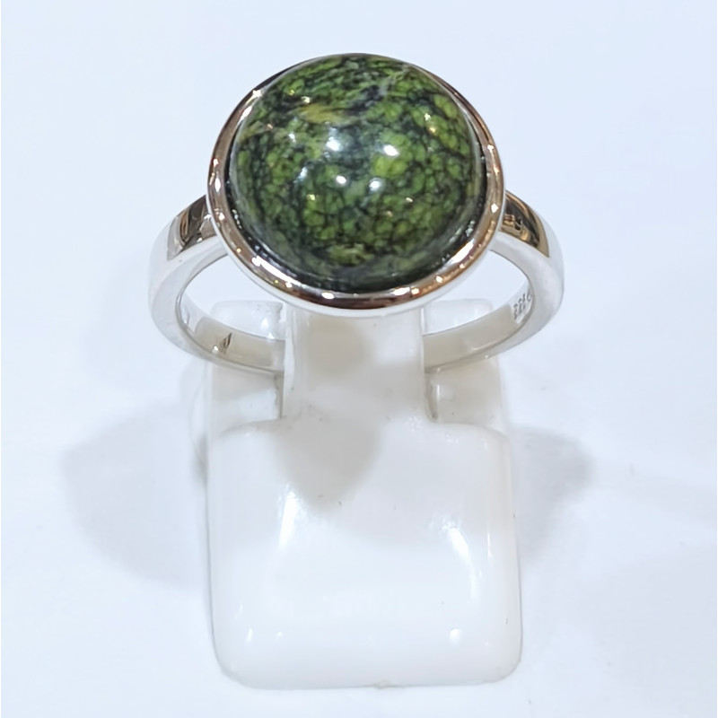 Bague Serpentine Rond Argent 925