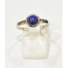 Bague Lapis-Lazuli Rond Argent 925 Taille 54