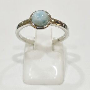 Bague Larimar Rond Argent 925
