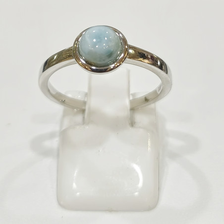 Bague Larimar Rond Argent 925