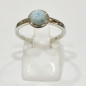 Bague Larimar Rond Argent 925