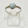 Bague Larimar Rond Argent 925