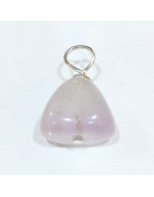 Pendentif Quartz Rose