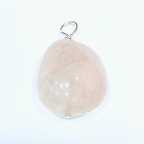 Pendentif Quartz Rose