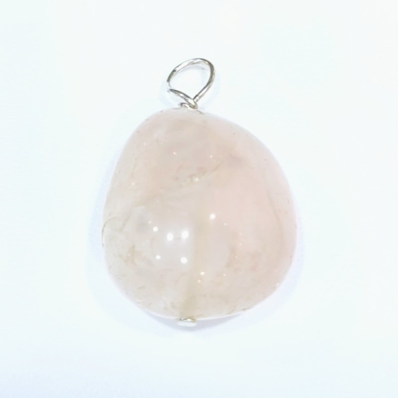 Pendentif Quartz Rose