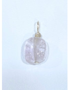 Pendentif Quartz Rose