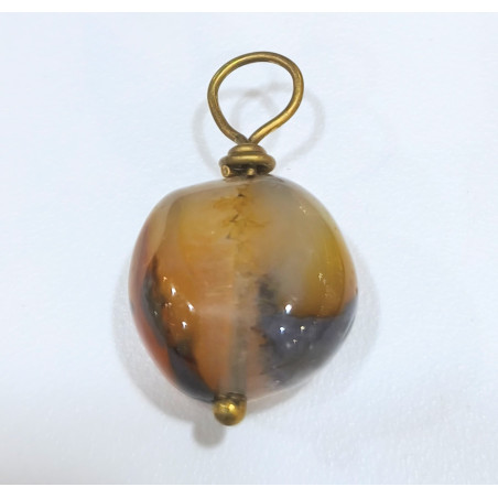 Pendentif Agate de Feu