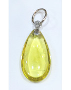 Pendentif Verre de Murano Goutte