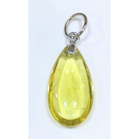 Pendentif Verre de Murano Goutte
