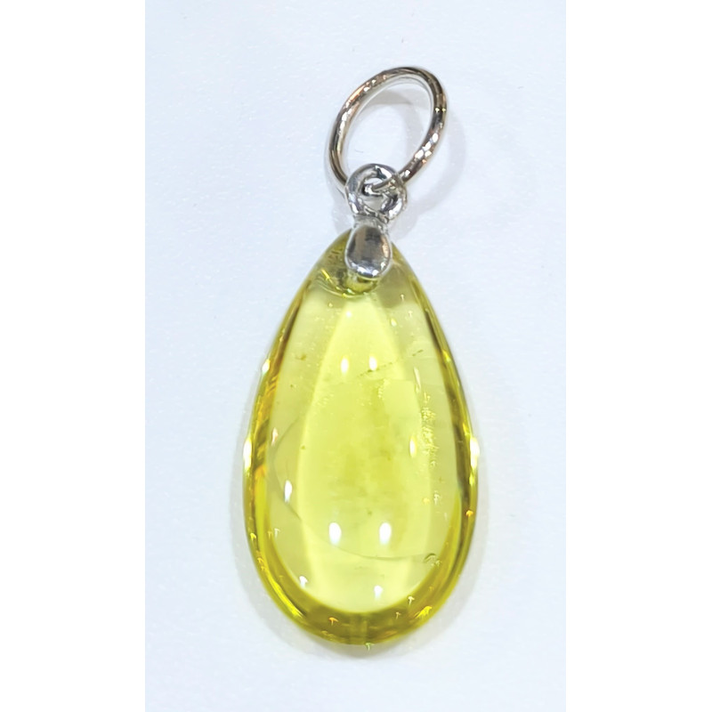 Pendentif Verre de Murano Goutte