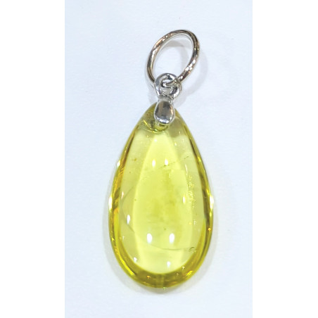 Pendentif Verre de Murano Goutte
