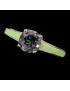 Bague Quartz mystique Acier inox