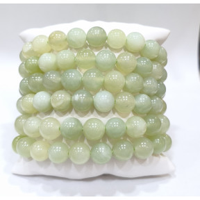 Bracelet Jade de Chine Pierres Rondes