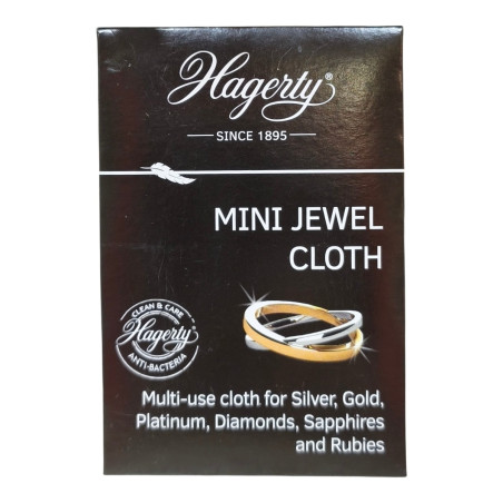Chiffon pour Bijoux Antibactérien et Contre le Ternissement