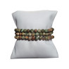 Bracelet Rhyolite A+ Pierre Rondes