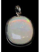Pendentif Opale Argent 925
