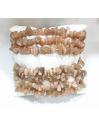 Bracelet Pierre de Lune Rose Baroque