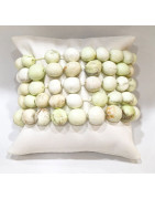 Bracelet Magnésite Citron Forme Olive