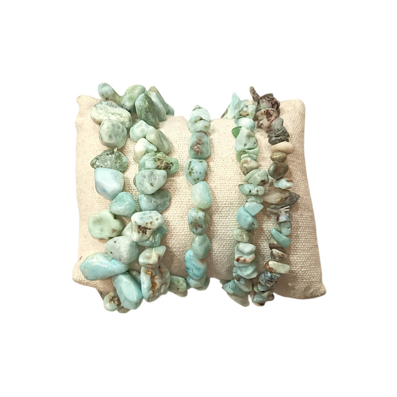 Bracelet Larimar Baroque 19cm
