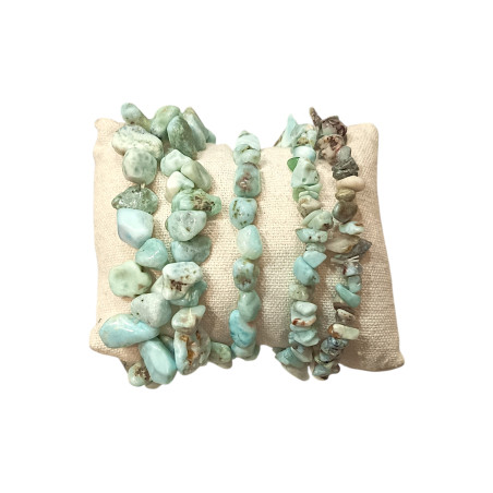 Bracelet Larimar Baroque 19cm