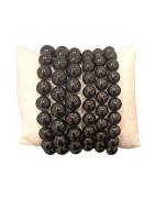 Bracelet Tourmaline Noire Pierres Rondes