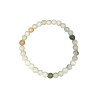 Bracelet Jade de Birmanie Pierres Rondes 6mm
