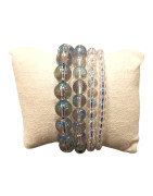 Bracelet Aqua Aura Pierres Rondes