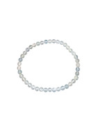 Bracelet Calcite Bleue Pierres Rondes 4mm