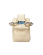 Bague Saphir Zirconium Argent 925