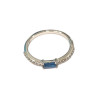 Bague Saphir Zirconium Argent 925