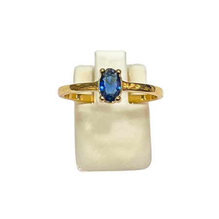 Bague Saphir Plaquée Or