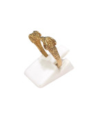 Bague Bélier Bronze et Plaquée Or Taille 52
