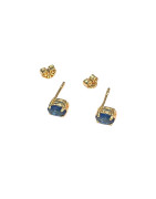 Boucles Saphir Plaquées Or