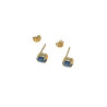 Boucles Saphir Plaquées Or