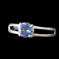 Bague Quartz mystique Argent 925 Taille 54