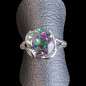 Bague Quartz mystique Argent 925 Taille 51