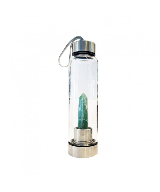 Bouteille Aventurine verte