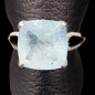 Bague Aigue marine Argent 925 Taille 57