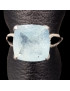 Bague Aigue marine Argent 925 Taille 57