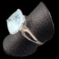 Bague Aigue marine Argent 925 Taille 57