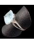 Bague Aigue marine Argent 925 Taille 57
