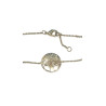 Bracelet Arbre de Vie 18cm Plaqué Or