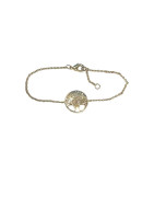 Bracelet Arbre de Vie 18cm Plaqué Or