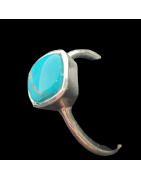 Bague Turquoise argent 925 taille 60
