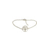 Bracelet Zirconium Arbre de Vie 18cm Plaqué Or