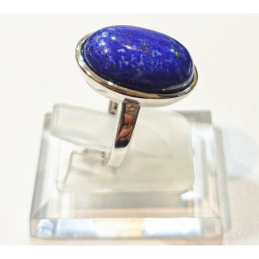 Bague Lapis-Lazuli Ovale Argent 925
