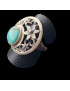 Bague Turquoise argent 925 Taille 57