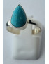 Bague Turquoise argent 925 Taille 55